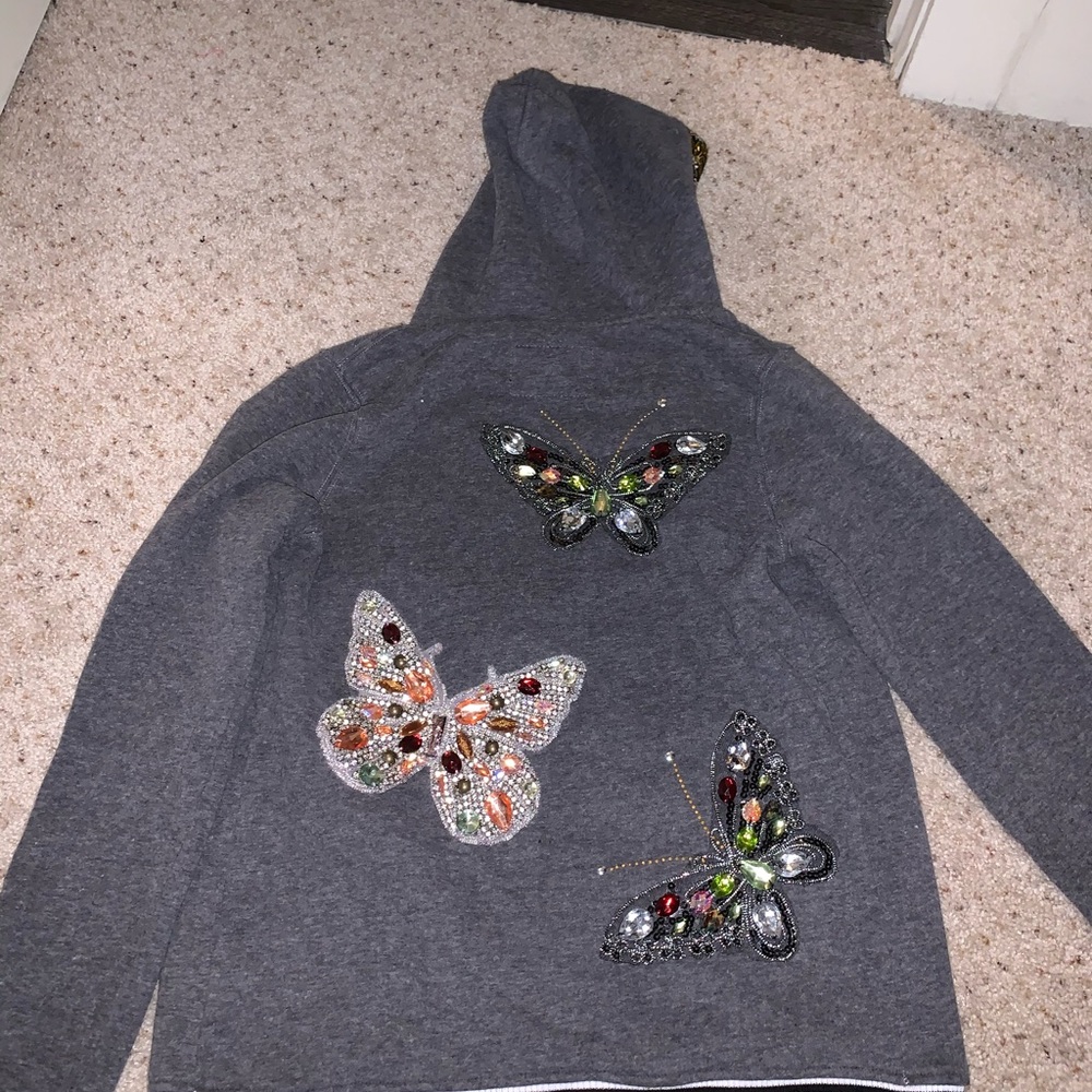 Meghan LA Bejeweled Butterfly Jacket